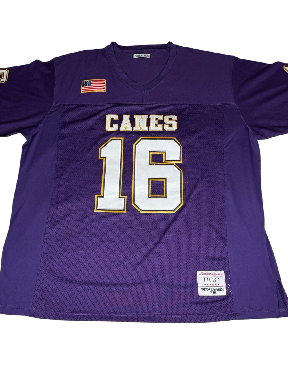 Trevor Lawrence High School Jersey 7XL Purple Canes Jacksonville Jaguars Footbal
